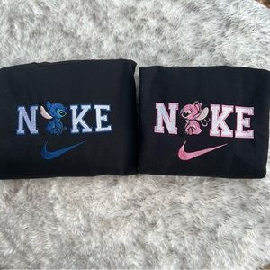 Nike Lilo and Stitch & Angel Crewnecks